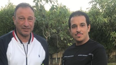 الخطيب يستقبل وفد تركي آل الشيخ في منزله