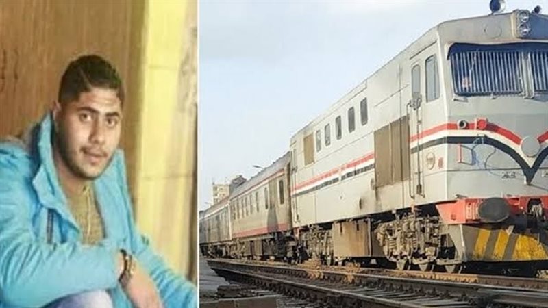 محمد عيد حادث القطار