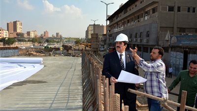 محافظ القليوبية يتفقد أعمال إنشاء كوبري الشرقاوية بـ200 مليون جنيه