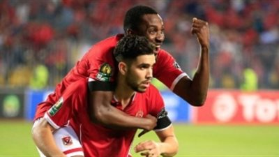 أجايي وأزارو يشاركان في مران الأهلي