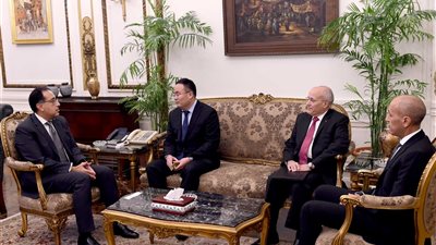 مصطفى مدبولي يستقبل رئيس شركة فوتون العالمية للسيارات