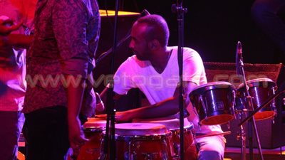 بالفيديو والصور.. «البلاك تيما» يشعلون «الساقية» في ثانى أيام العيد