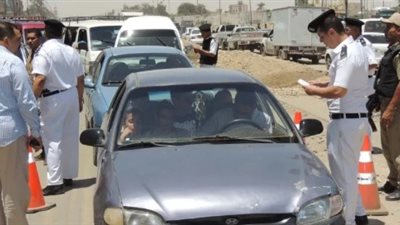 ضبط 73 متهما وتحرير 942 مخالفة مرورية في حملة بشارع مستشفى الصدر بالعمرانية