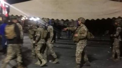 إصابة 12 بسبب خلاف بين المتظاهرين في لبنان.. والجيش يتدخل 