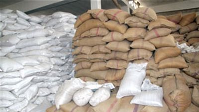 ضبط 20 طن أعلاف مجهولة المصدر بالمنوفية