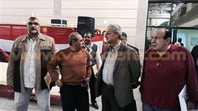 بالصور.. مجلس إدارة المقاولون يتفقد الصالة المغطاة بالنادي