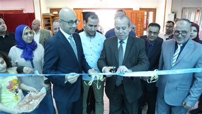 افتتاح معرض دمياط للكتاب في مكتبة مصر العامة (صور)