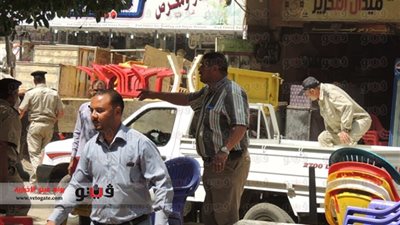 حملة مكبرة لإزالة الإشغالات وتشميع الكافيهات المخالفة بجامعة الدول