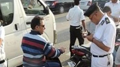 تحرير 1580 مخالفة انتظار خاطئ أعلى المحاور والطرق الرئيسية بالجيزة