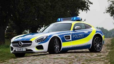 بالصور.. شرطة ألمانيا تضم «مرسيدس AMG GT S» إلى أسطول سياراتها