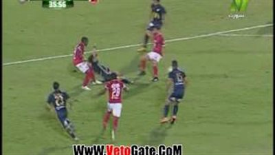 بالفيديو.. تعادل سلبي بين الأهلي والإنتاج الحربي في الشوط الأول