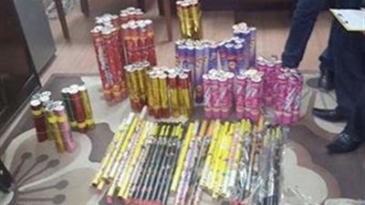 شرطة التموين تضبط 79 ألف قطعة ألعاب نارية في القاهرة