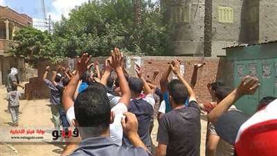 مسيرة للإرهابية بدمياط لتأييد كتائب القسام