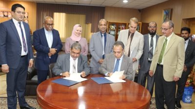 جامعة المنصورة توقع بروتوكول تعاون مع