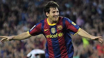 ميسى يحرز الهدف الأول فى مرمى ميلان