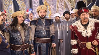 بالصور.. كمال أبورية يصور «السلطان والشاه» باستوديو المغربي