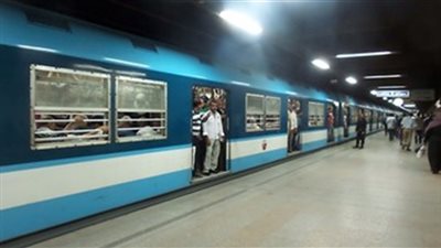 عودة حركة المترو بالخط الأول