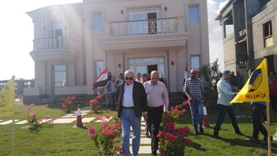 جولة لمسئولي هيئة المجتمعات العمرانية في المنصورة دمياط الجديدة (صور)