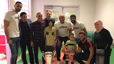 نجوم الزمالك يزورون أطفال مستشفى 57357