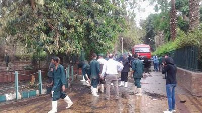 ظهور نتيجة تحريات المباحث في تصاعد نيران وأدخنة كثيفة من حديقة الحيوان