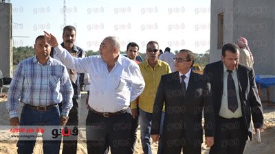 بالصور.. القصاص يتفقد المجزر الآلي الجديد بالإسماعيلية