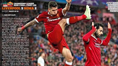 «مترو» البريطانية: محمد صلاح يقود ليفربول للمجد الأوروبي