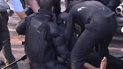 استشهاد ضابط شرطة وإصابة 4 آخرين في انفجار برفح