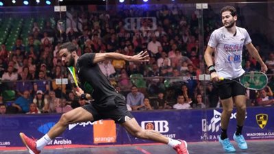 الليلة.. نصف نهائي مصري خالص في بطولة العالم cib للإسكواش