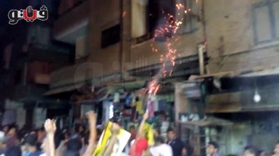 بالفيديو.. مسيرة إخوانية بـ «الشماريخ» في «الوراق»