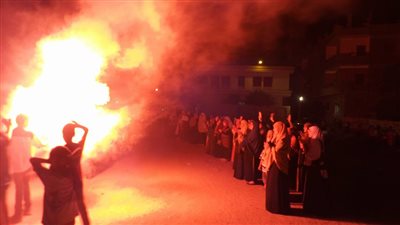 مسيرة لأنصار «الإرهابية» في منيا القمح