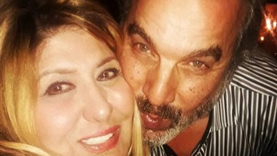 سهير رمزي بإطلالة شبابية في عيد ميلاد زوجها