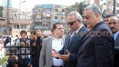 بالصور.. تدشين نصب تذكاري لشهداء منيا القمح بـ80 ألف جنيه