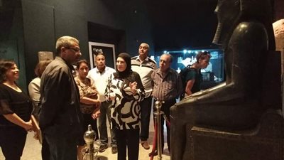 تفاصيل جولة مؤمن عثمان بمتاحف مصر العليا بالصعيد (صور)