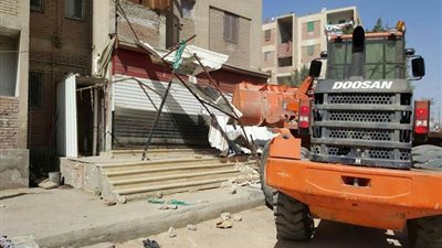 ضبط 1059 مخالفة وتنفيذ 13 قرار إزالة بالجيزة