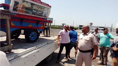 رفع 2253 حالة إشغال طريق في الجيزة