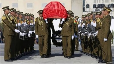 جنازة عسكرية لرئيس مباحث قوص بحضور محافظ ومدير أمن قنا