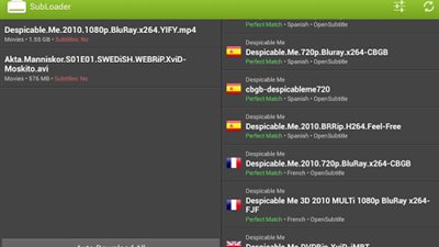 ترجم الأفلام والبرامج مع 