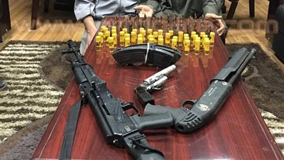 ضبط تشكيل عصابي لتجارة الأسلحة النارية في الجيزة