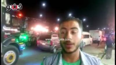 بالفيديو.. شهود عيان يروون تفاصيل انقلاب أتوبيس من أعلى الدائري