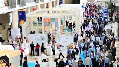 الجناح المصرى بمعرض جلفود للتصنيع الغذائي يحظى بإقبال كبار المشترين الدوليين