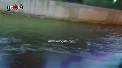 شلل مروري بمحور 26 يوليو بسبب الأمطار الغزيرة (فيديو)