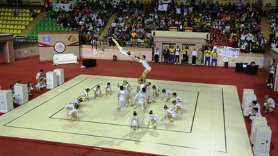 حفل افتتاح مُبهر لبطولة الفراعنة الدولية للجمباز بالغردقة (صور)