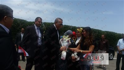 بالصور.. محافظ الجيزة يفتتح معرض منتجات المنطقة الصناعية بأبو رواش