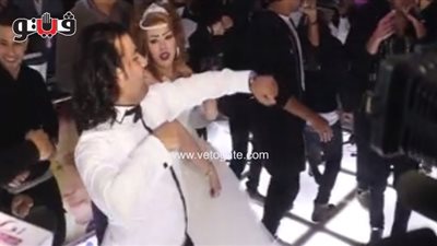 بالفيديو.. زوجة «الجزار» تحتفل بزفافها بالرقص على طريقة «عبده موتة»