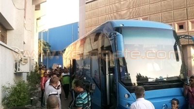 بالصور.. الأهلي يغادر إلى الإسكندرية استعدادا لمواجهة الزمالك
