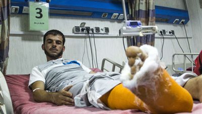 نقل 7 حالات من مصابي غزة إلى مستشفيات جامعة الزقازيق