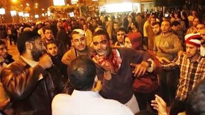 إصابة اثنين فى اشتباكات بين المتظاهرين والإخوان بالبحيرة