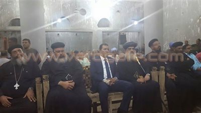 مطرانية الأقصر تقدم التعزية في شهيد كمين الشيخ زويد