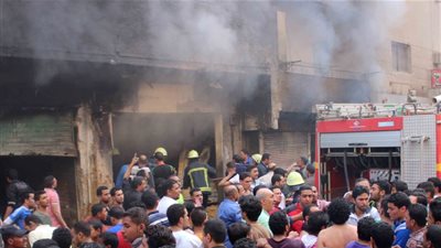 السيطرة على حريق في محول كهرباء بشبرا الخيمة