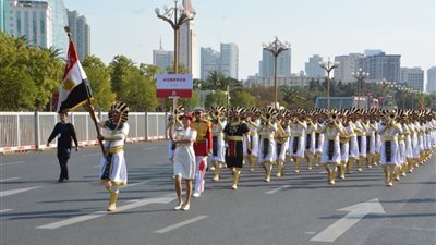 الموسيقات العسكرية المصرية تشارك بالمهرجان الدولي السادس بالصين